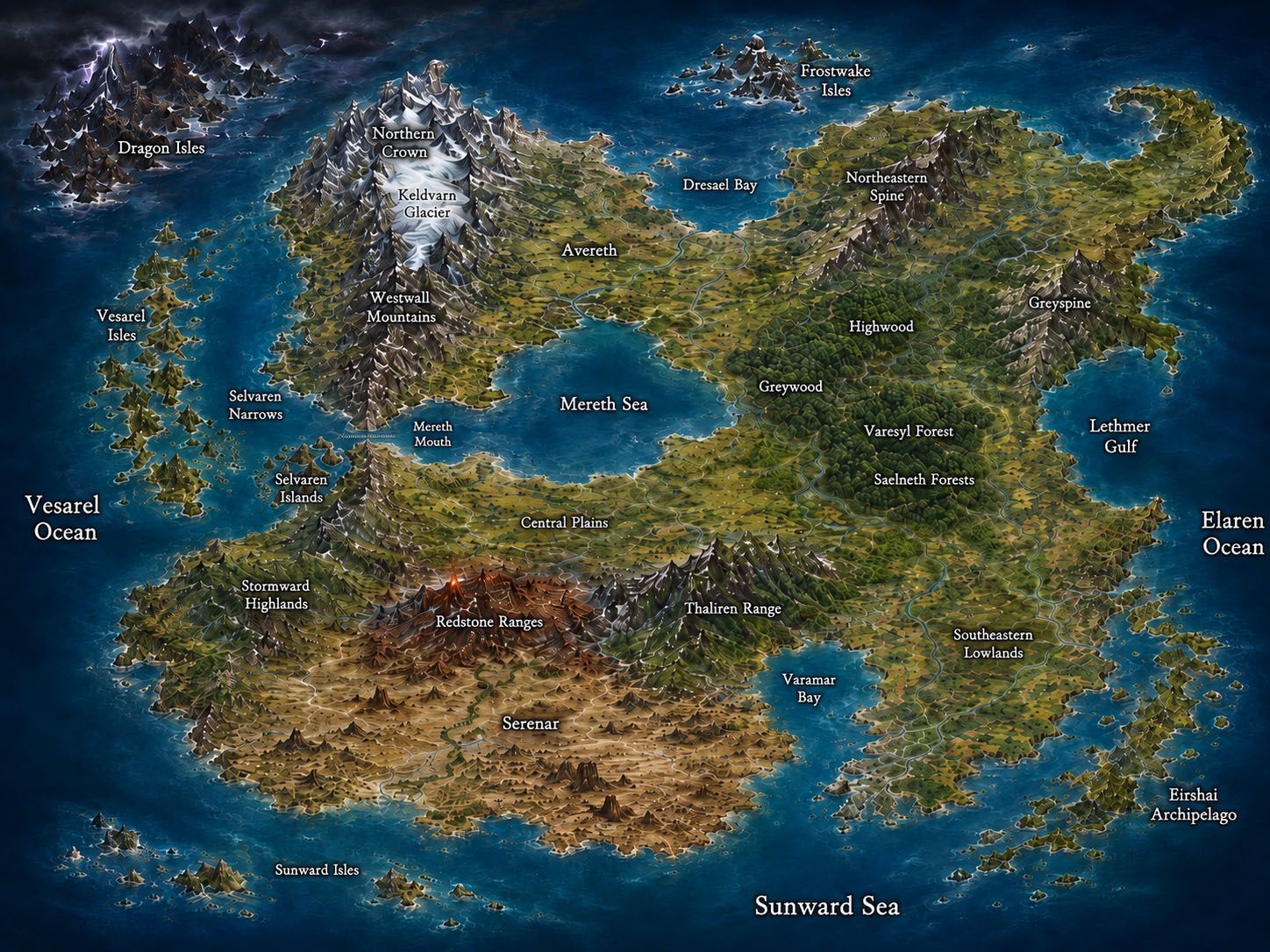 Map of Vareth